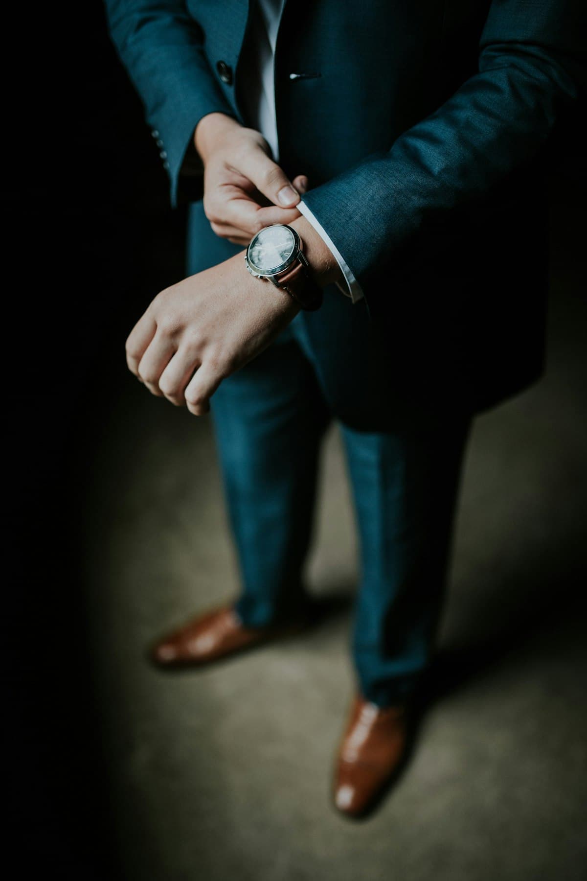 Ajuste de terno — detalhe